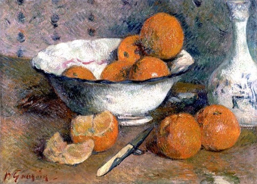 Nature morte aux oranges - Gauguin Paul