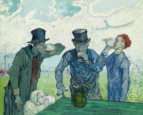 Les buveurs - Van Gogh - 1890